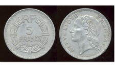 Frankreich 5 Francs 1949