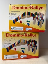 Domino-Rallye; Holzspielzeug