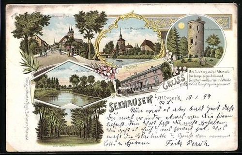 Lithographie seehausen - lithographie, i