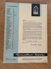 Alter Katalog Versandhaus