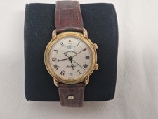 Maurice Lacroix Automatic mit Wecker Funktion Herrenuhr Armbanduhr für Bastler