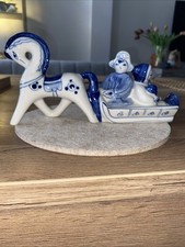 GZHEL Porzellan Figur Russland