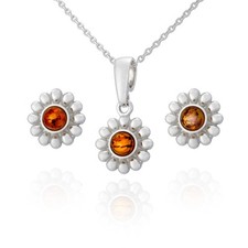 Schmuck-Set Blüten mod.03 mit