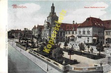 München AK Neues Nationalmuseum Ansichtskarte verlag Huber um 1910