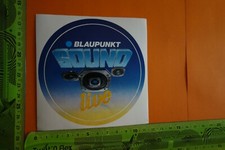 Alter Aufkleber HiFi AutoRadio Cassette BLAUPUNKT Bosch Sound live