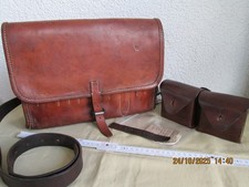 Schweizer Armee Ledertasche Sprengmeister 1940 und Patronentasche 1942