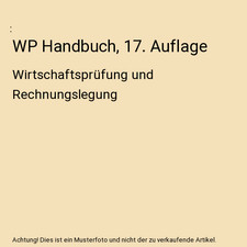 WP Handbuch, 17. Auflage