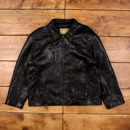 Boston harbour lederjacke - lederjacke, xl