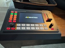 Shark S6 Videomischer 6 Kanäle SDI HDMI AVMATRIX neu wie ATEM Blackmagic Stream