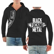 Kapuzensweat Jacke BLACK