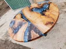 Rund Epoxid Tisch,Ess,Sofa