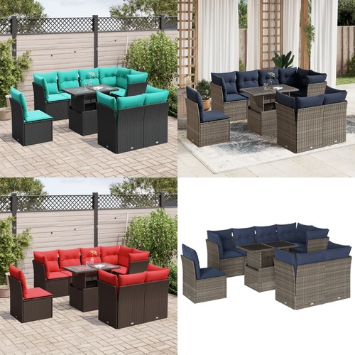 Tlg garten sofagarnitur mit - 9-tlg.,