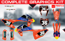 KTM SX EXC 65 85 125 250 300 450 2013-2025 Komplett Grafik Kit 21 Mil