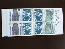 Briefmarken Deutschland Markenheftchen Sehenswürdigkeiten MH 29 b  oZ postfrisch
