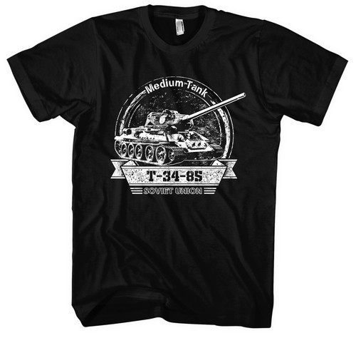 Medium tank shirt - t-34-85, |