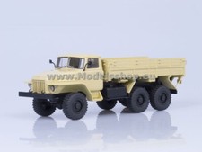 Ai1074 ural 375n flatbed truck - ai1074,