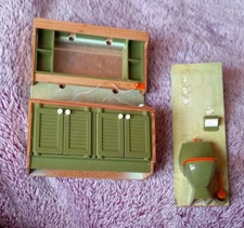 Lundby Puppenstube Möbel Badezimmer Schrank Toilette Waschbecken