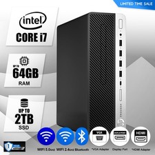 HP Desktop Computer PC i7, up