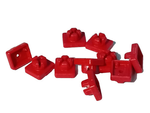 Playmobil x10 rote - playmobil, stecker