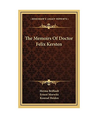 The memoirs doctor felix - memoirs,
