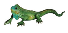 Deko Leguan Bartagame Eidechse