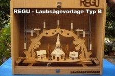 ! geniale Lösung f die SCHWIBBOGEN selber bauen T-B von REGU - Laubsägevorlagen 