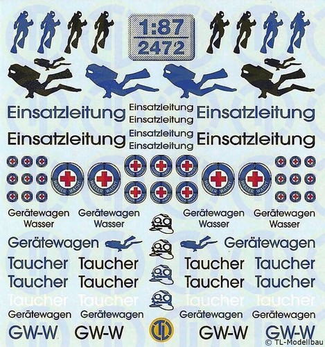2472 decals wasserwacht - 2472,