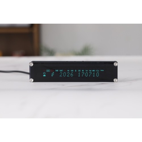 Retro stil für vfd - vfd, uhr