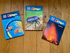 WAS IST WAS: Erstes LESEN 3er SET INSEKTEN - TIERE im MEER – VULKANE