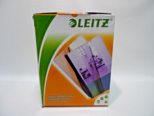 Leitz 39210 Thermobindemappen, Leinenstruktur, 1,5 mm, A4, Weiß, 73 Stück