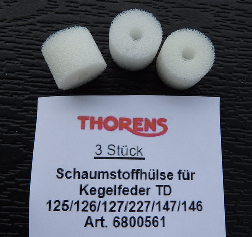 Thorens schaumstoffhülse - thorens,