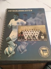 Autogrammalbum HerthaBSC Alt