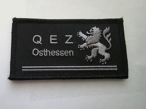 Qez osthessen einsatzzug patch - einsatzzug,