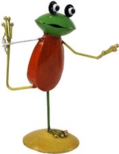 Deko Frosch, Yogafrosch aus