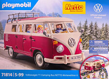 PLAYMOBIL® 71814 Volkswagen VW T1 Camping Bus NETTO Winter Edition II 79 Teile