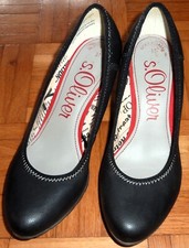 s.Oliver Leder Pumps  Gr. 37