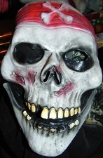 SKELETT PIRATEN MASKE