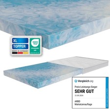 Comfort XL 10cm Topper - H2, H3, H4 - alle Größen