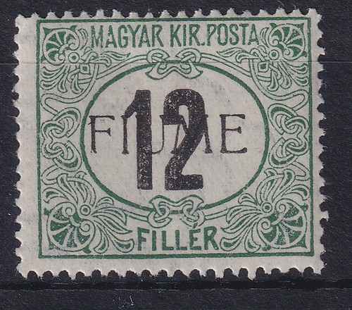 Fiume 1918 portomarke f - 12,