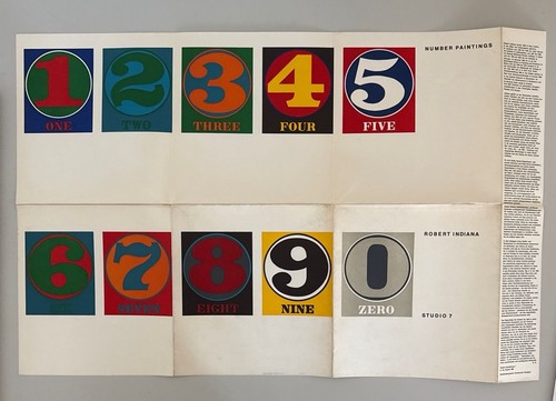 Robert indiana number - indiana:,