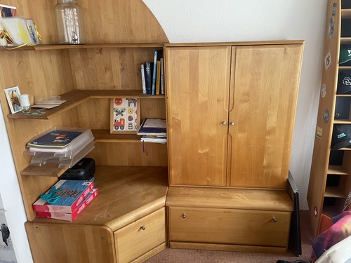 Wohnzimmerschrank erle - wohnzimmerschrank, ,