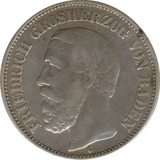 Baden 2 Mark 1898 G Friedrich