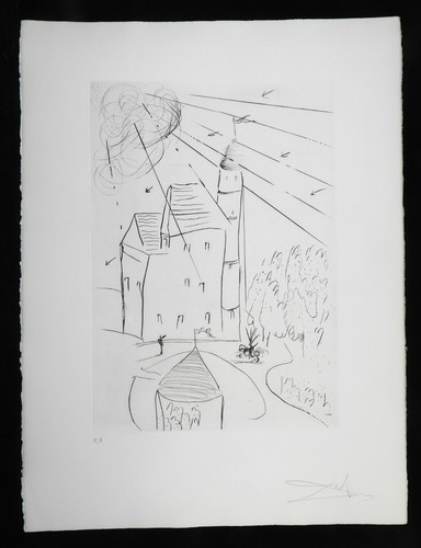 Salvador dali radierung - salvador,