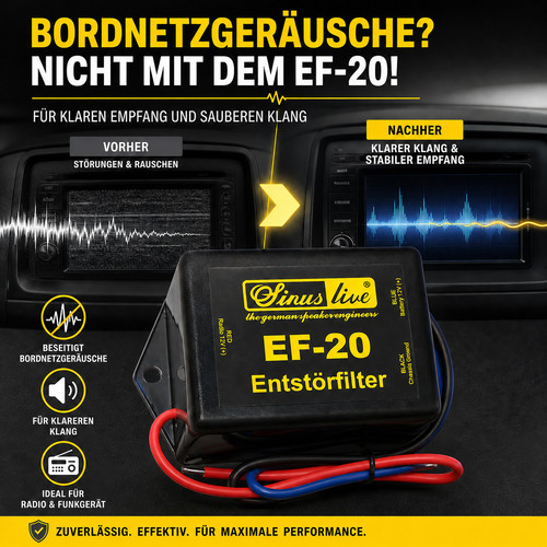 Sinuslive autoradio - sinuslive, ef-20
