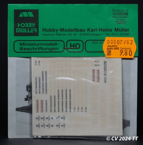 Hobby müller 402 - 1/87,
