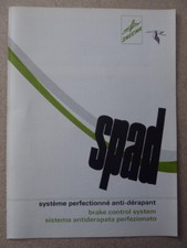1970 PROSPEKT PUB SNECMA HISPANO-SUIZA SPAD BREMSSTEUERUNG CONCORDE SST