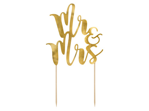 Cake topper 25cm mrs - cake, &