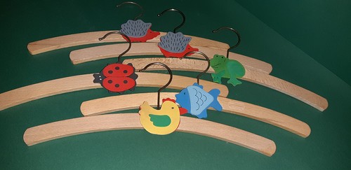 Kinderkleiderbügel holz - kinderkleiderbügel,