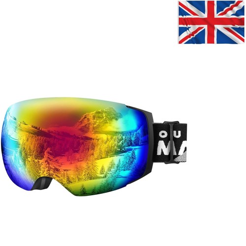 Skibrille mit rahmenlosem
