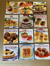 12x Türkische Backbücher /